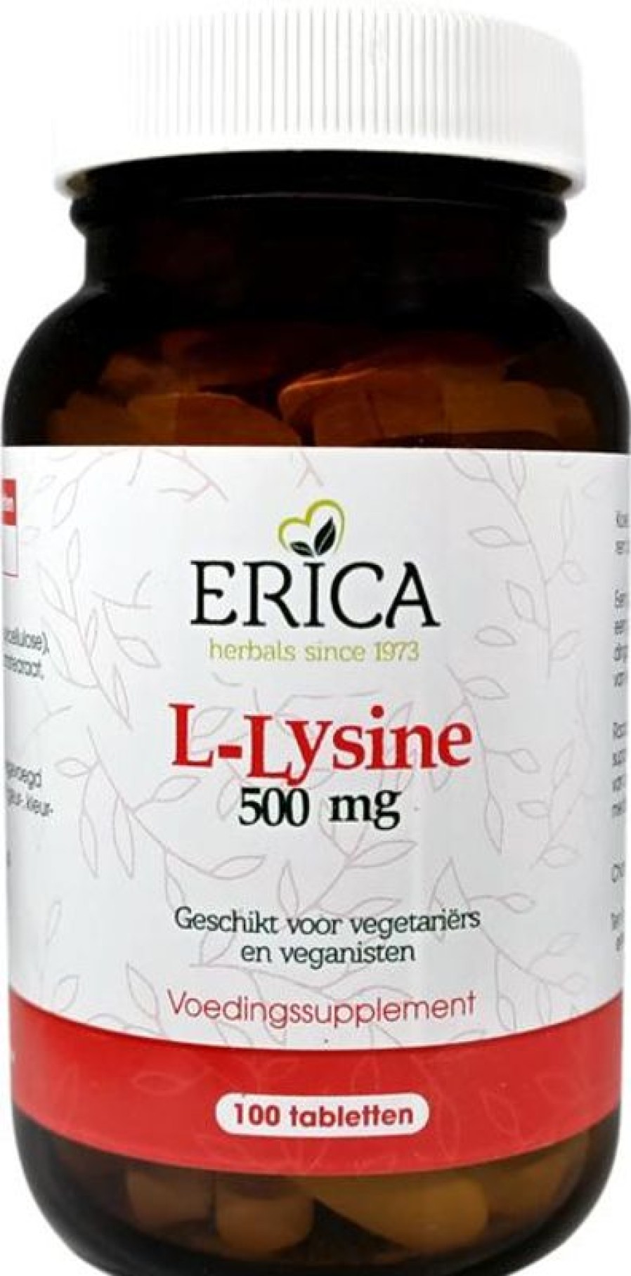 ERICA Amino acids | L-Lysine 500 mg Tablets 100 pcs