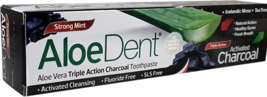 erica Oral care | Aloe Dent Toothpaste Charcoal 100 Ml