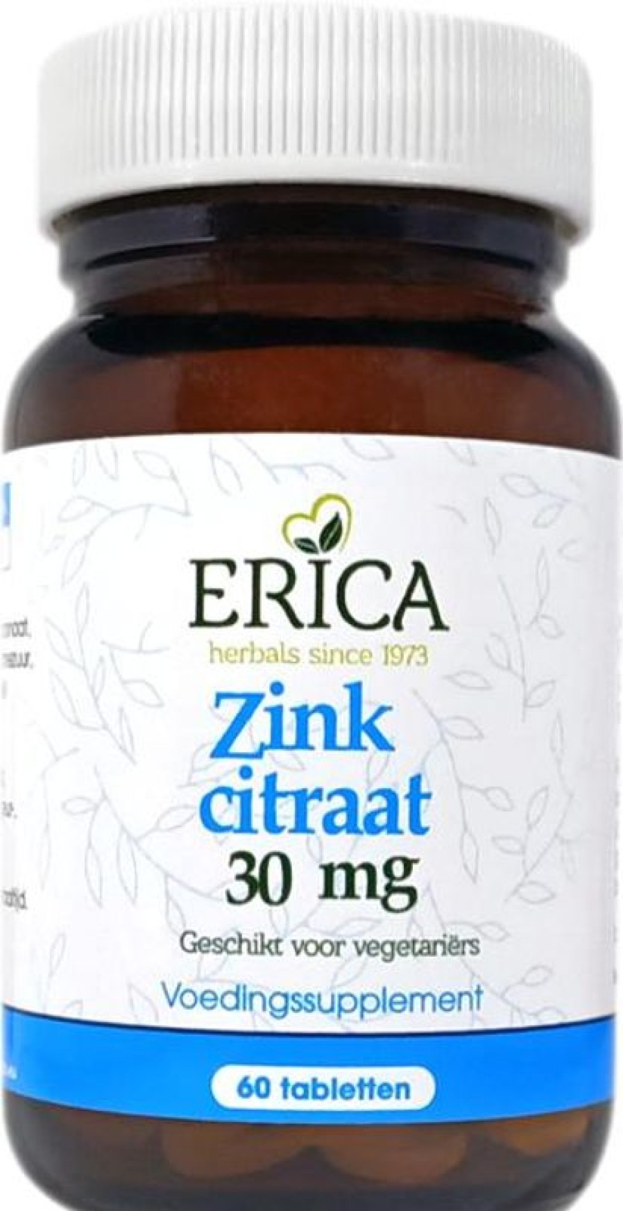 ERICA Resistance | Zinc Citrate 30Mg 60 Tbl