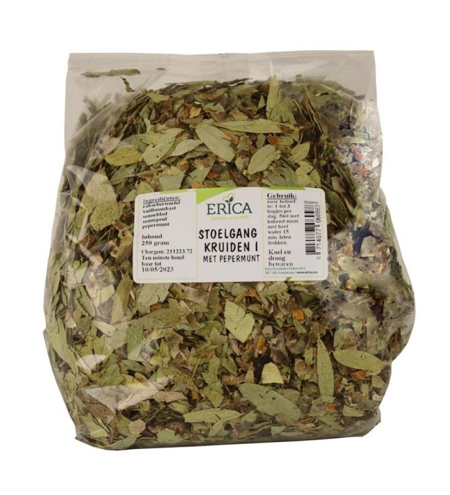 ERICA Herb mixes | Bowel Movement Herbs I With Peppermint 250 G