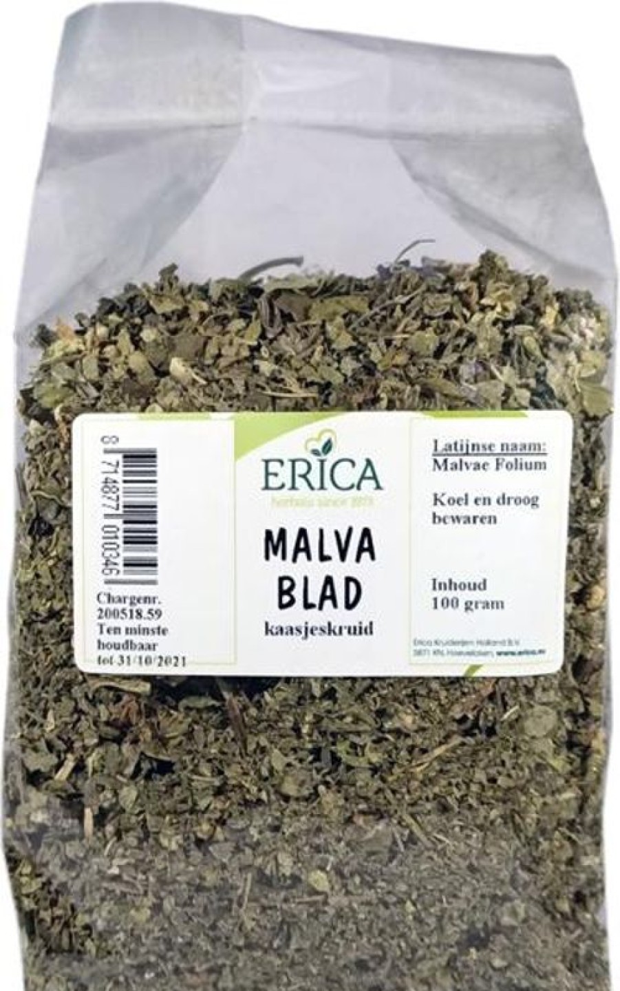 ERICA Herbal tea Single | Malva leaf (Mallow) 100 G