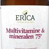 ERICA Multivitamins | Vitamins Minerals 75+ Tablets 100 Tablets