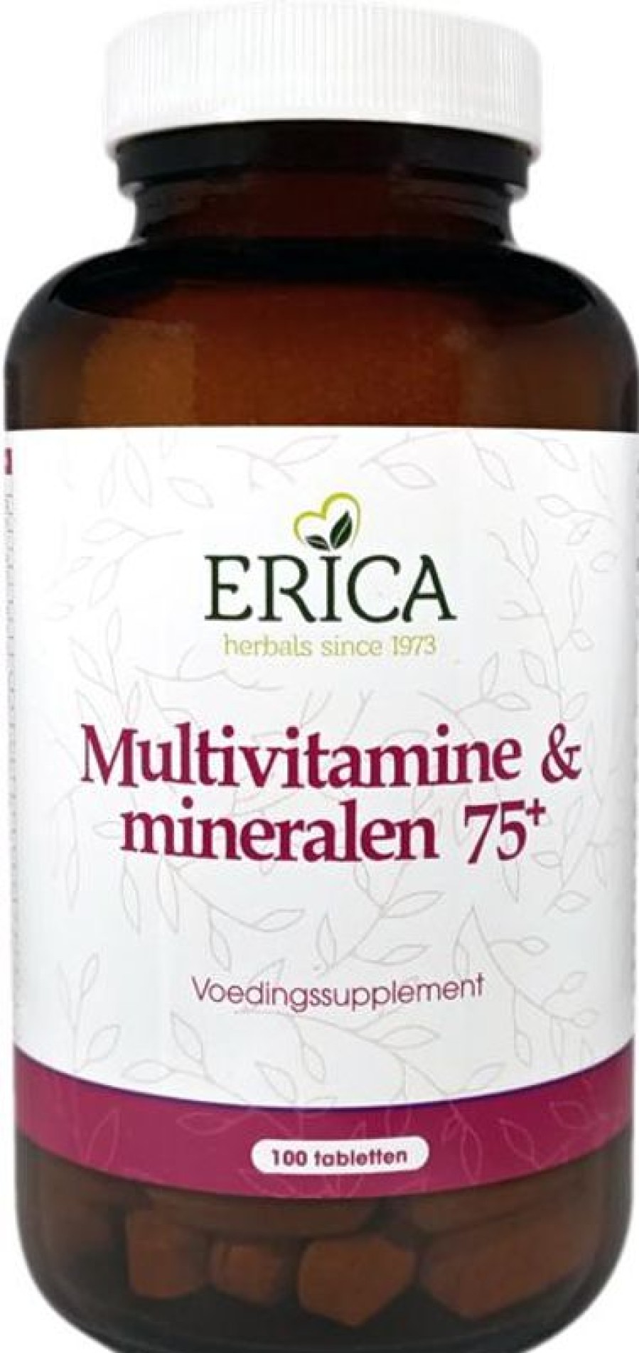 ERICA Multivitamins | Vitamins Minerals 75+ Tablets 100 Tablets