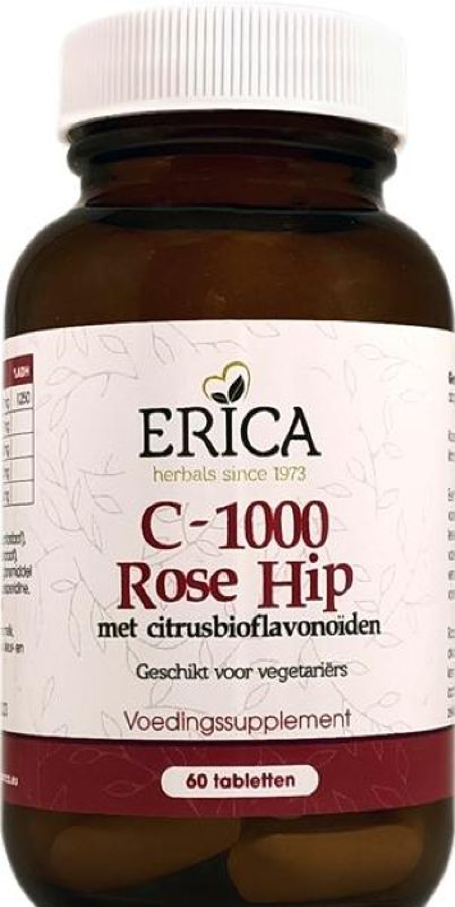 ERICA Resistance | Vitamin C 1000 Mg Rose Hip 60 Tbl