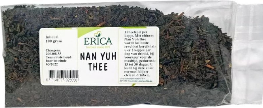 ERICA Theeen | Nan Yu Tea 100 G