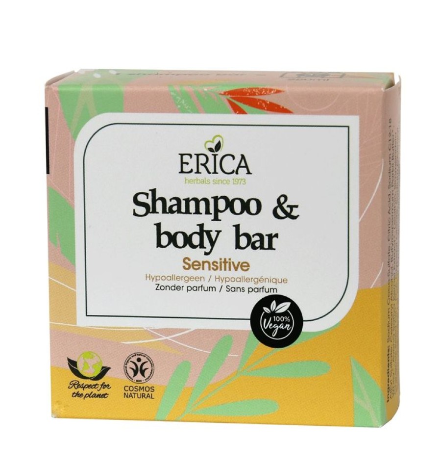 ERICA Shower & Shampoo Bars | Sensitive Shampoo Body Bar