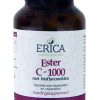 ERICA Antioxidants | Ester C 1000 Bioflavonoids Tablets 100 pcs