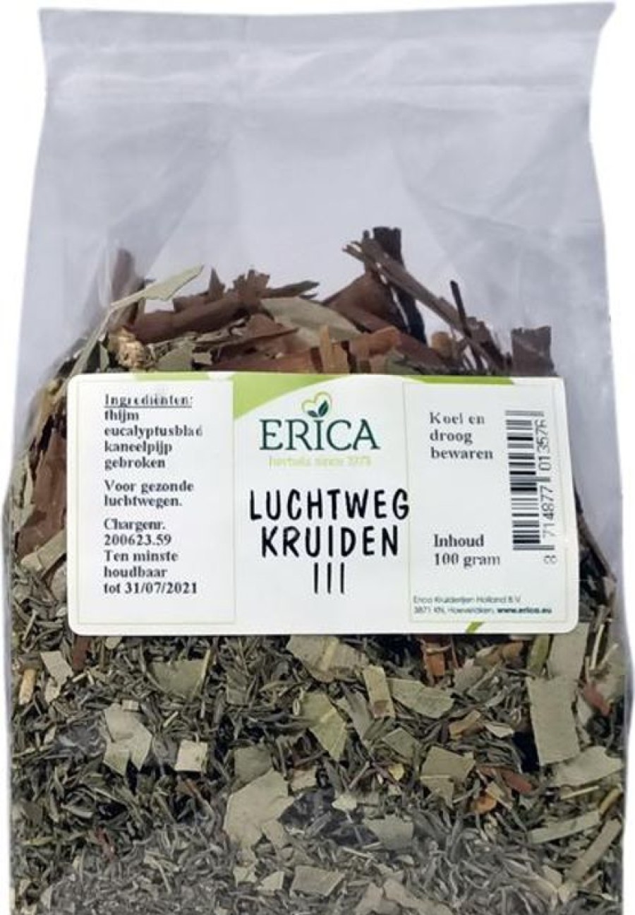 ERICA Herb mixes | Respiratory Herbs III 100 G