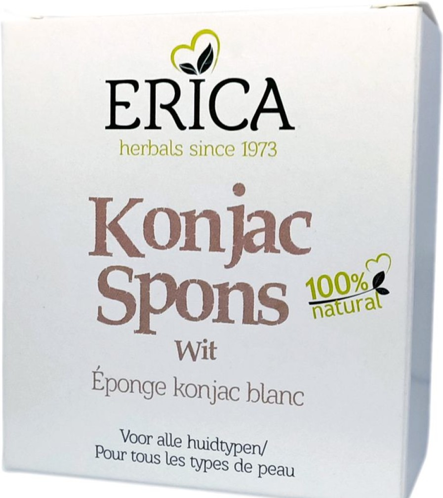 ERICA Bath and shower | Konjac Sponge White 4G