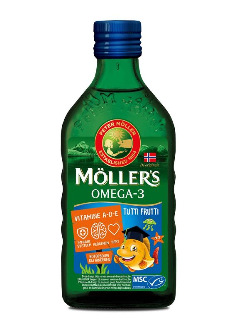 MÖLLERS Children | Cod Liver Oil Tutti Frutti Kids 250 Ml