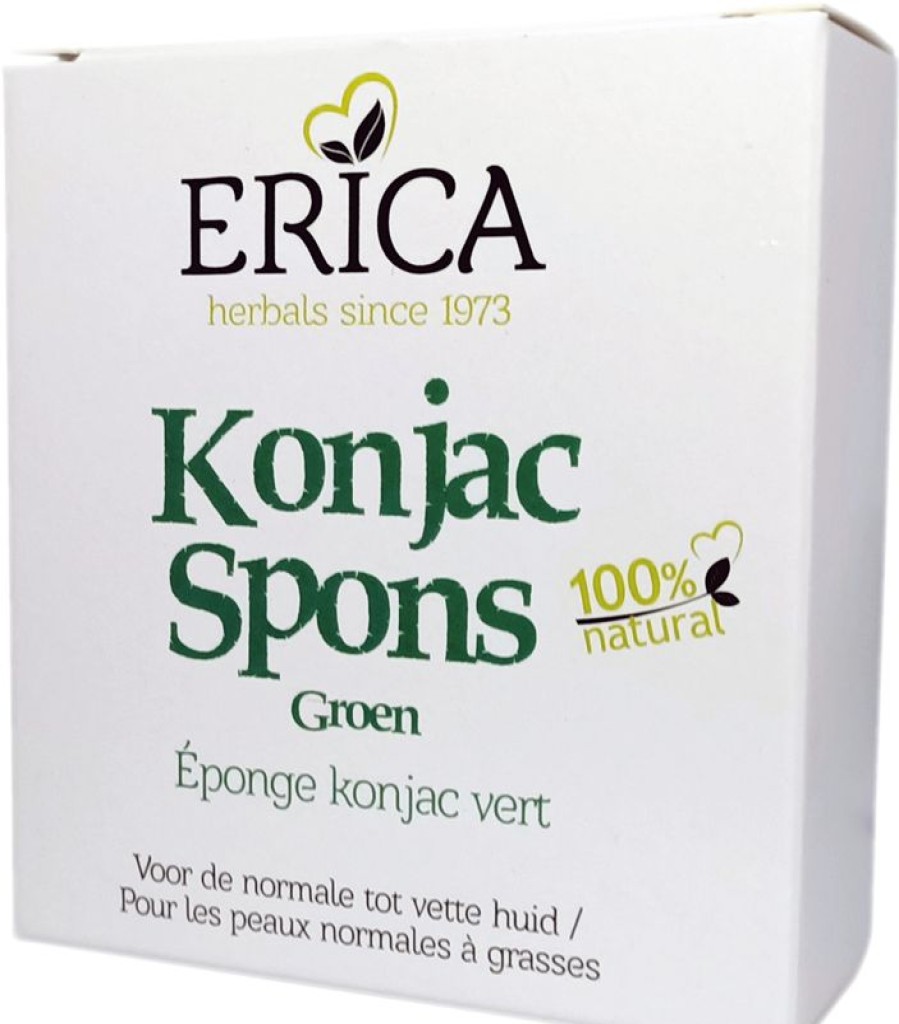 ERICA Accessories | Konjac Sponge Green 4G