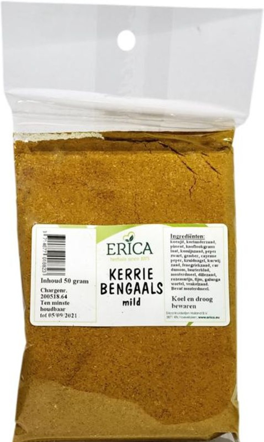 ERICA Spice Bags | Curry Bengali 50 G