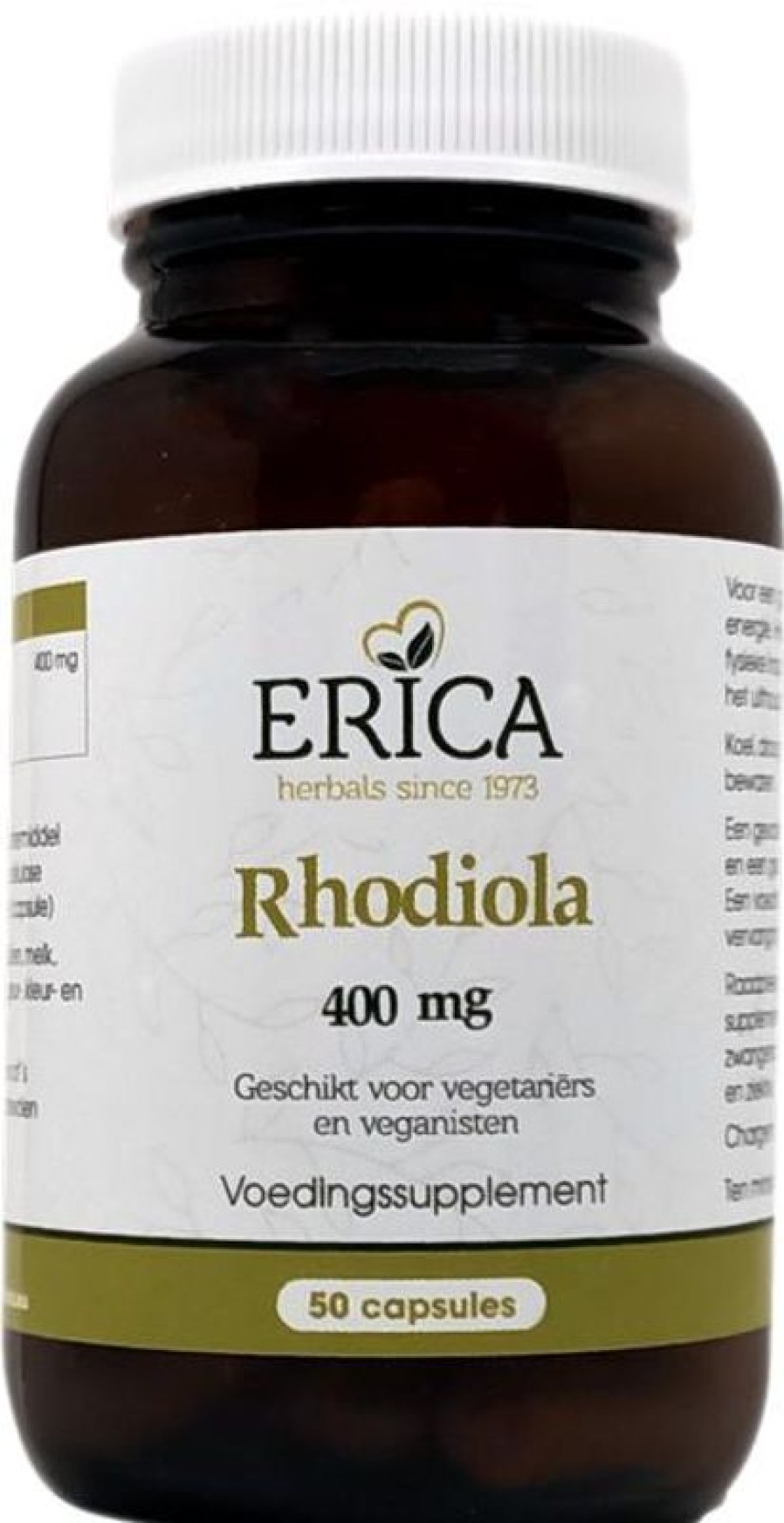 ERICA Energy | Rhodiola Capsules 50 Caps