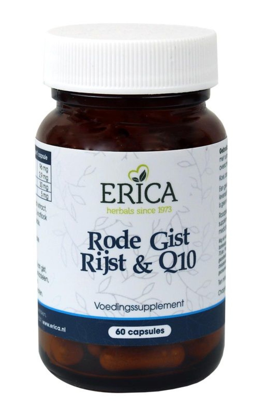 ERICA Heart and vessels | Red Yeast Rice Q10 60 Caps