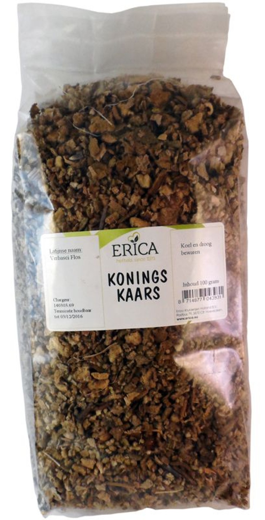 ERICA Herbal tea Single | Mullein (Multiple) 100 G