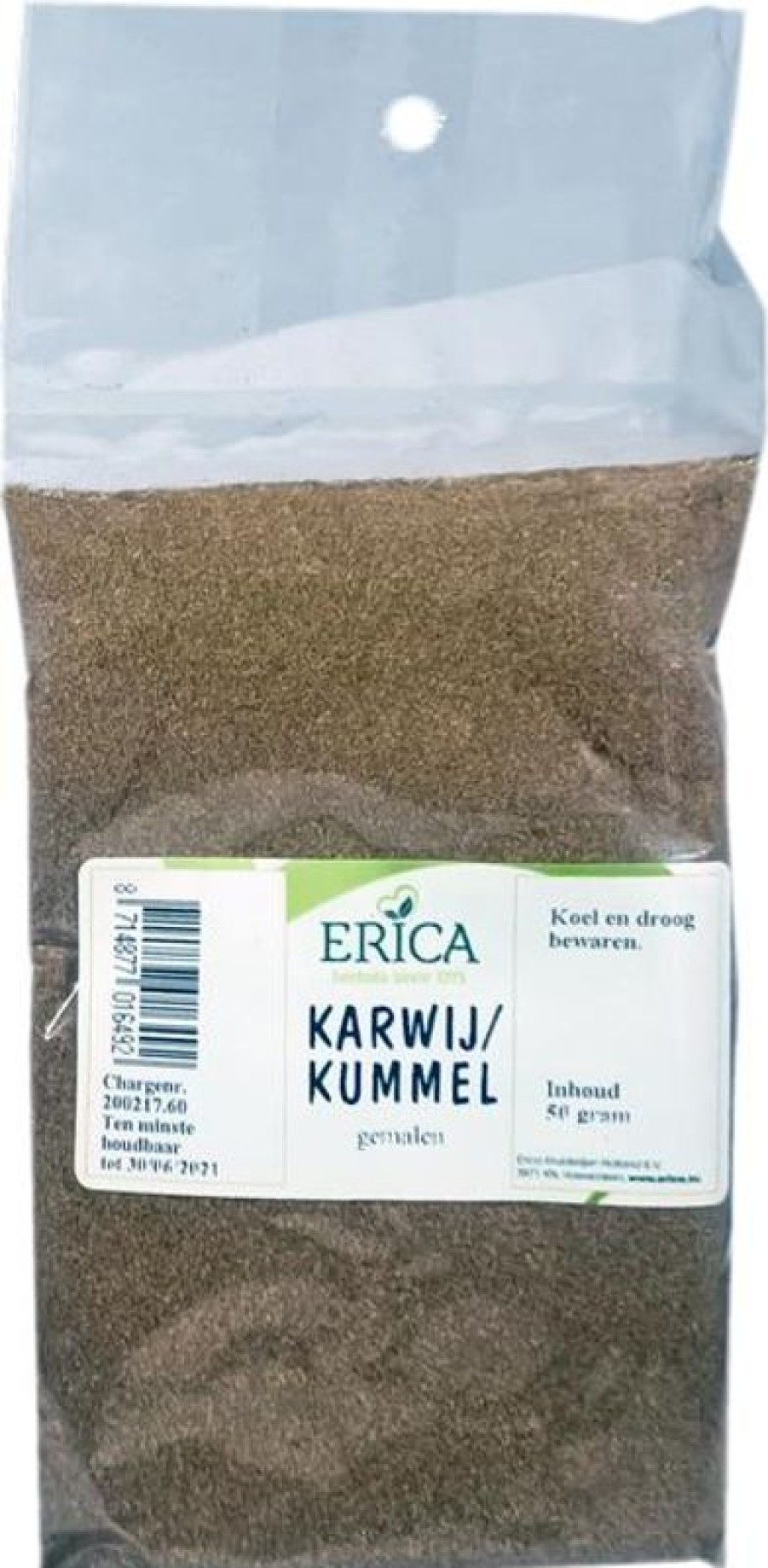 ERICA Spice Bags | Caraway (Kummel) Ground 50 G