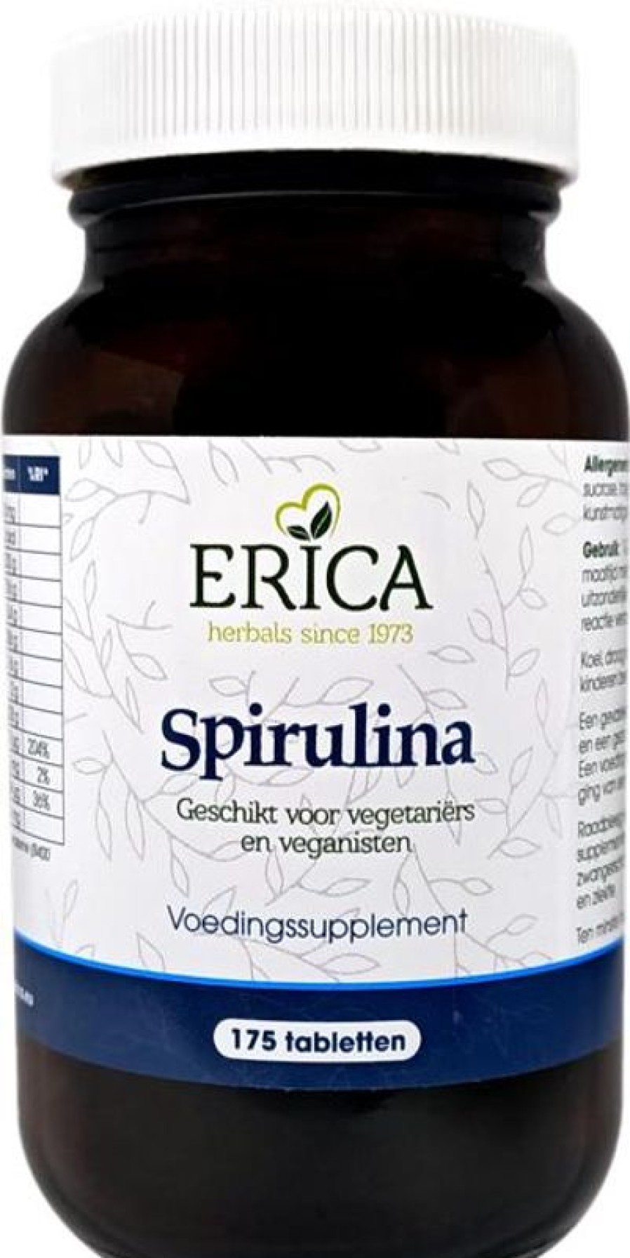 ERICA Energy | Spirulina Tablets 175 Pcs