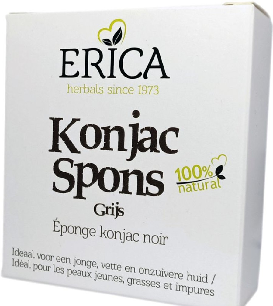 ERICA Bath and shower | Konjac Sponge Gray 4G