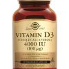 SOLGAR Vitamin D In E | Solgar Vitamin D-3 100 Ug/ 4000 Iu 60 pcs