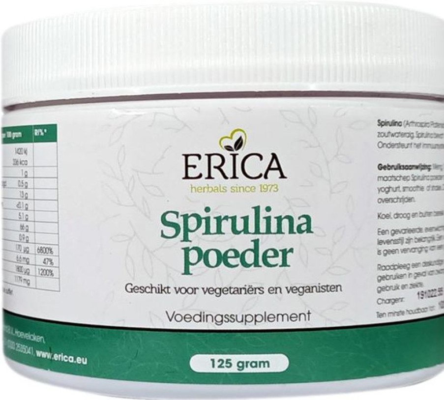 ERICA Algae | Spirulina Powder 125 G