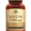 SOLGAR Vitamine B | Solgar Biotin 5000 Mcg 50 Planta Caps