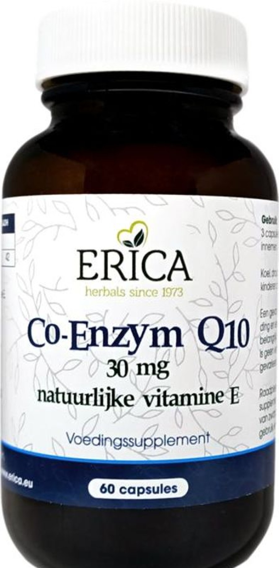 ERICA Energy | Co-Enzyme Q10 (30Mg) 60 Caps