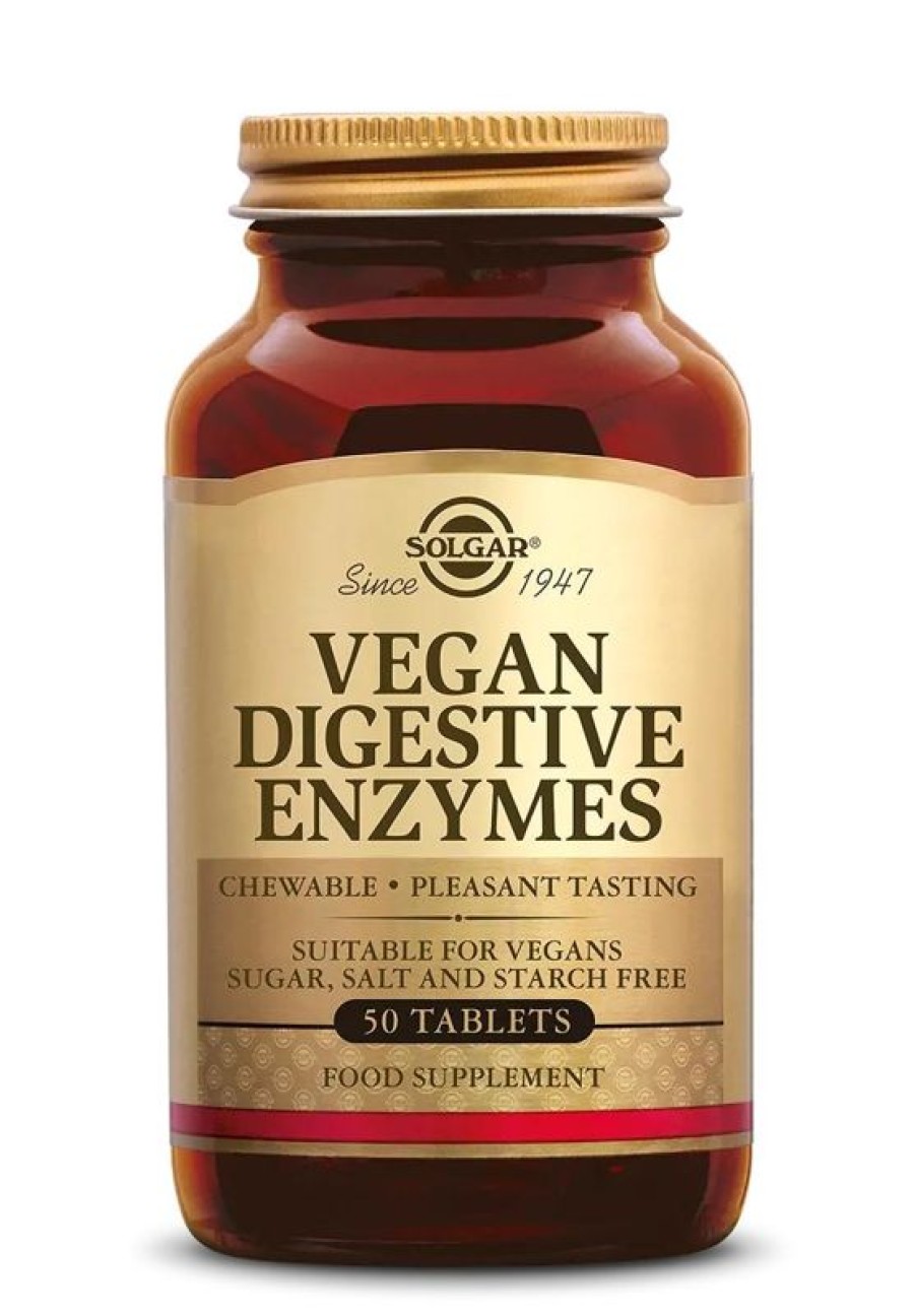 SOLGAR Seniors | Solgar Vegan Digestive Enzymes 50 Tablets