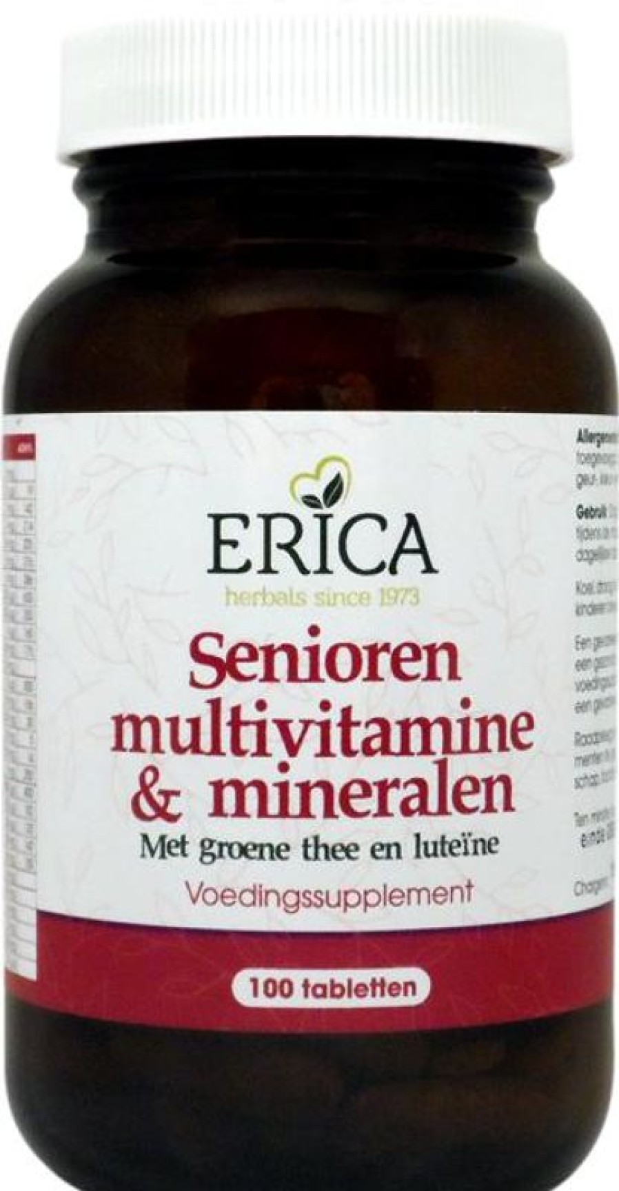 ERICA Multivitamins | Seniors Multi Vitamins 100 Tablet