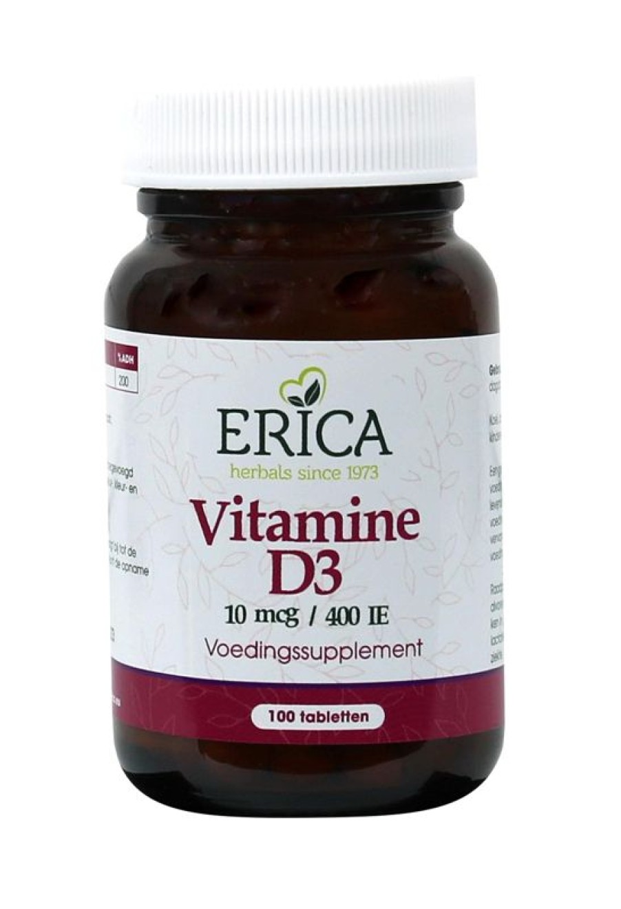 ERICA Seniors | Vitamin D3 10 Mcg 100 Tbl