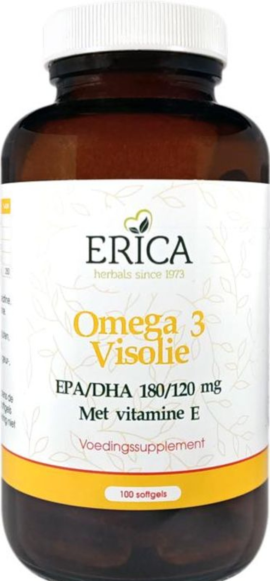 ERICA Heart and vessels | Omega 3 Fish Oil 100 Softgels