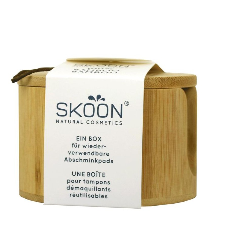 erica accessories | Skoon Re-Usable Face Pad Holder Bamboo