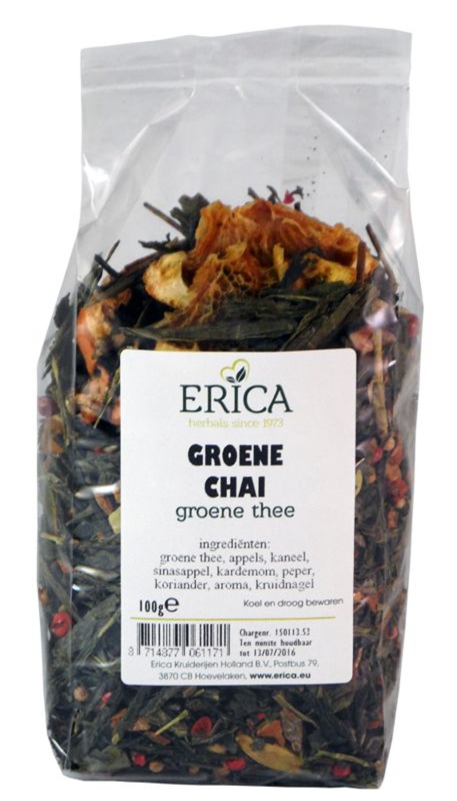 ERICA Herbal mix tea | Green Chai 100 G