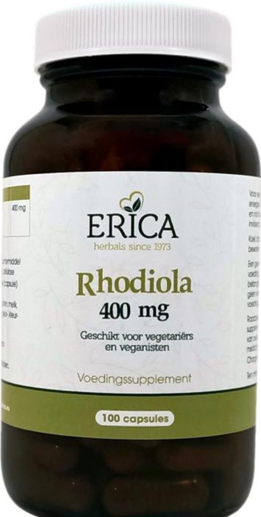 ERICA Energy | Rhodiola Capsules 100 Caps