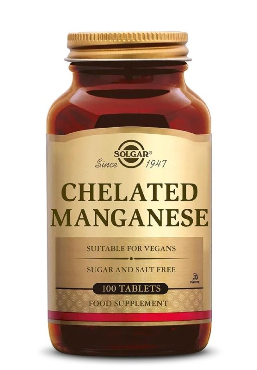 SOLGAR Minerals | Solgar Manganese Chelated 100Tab