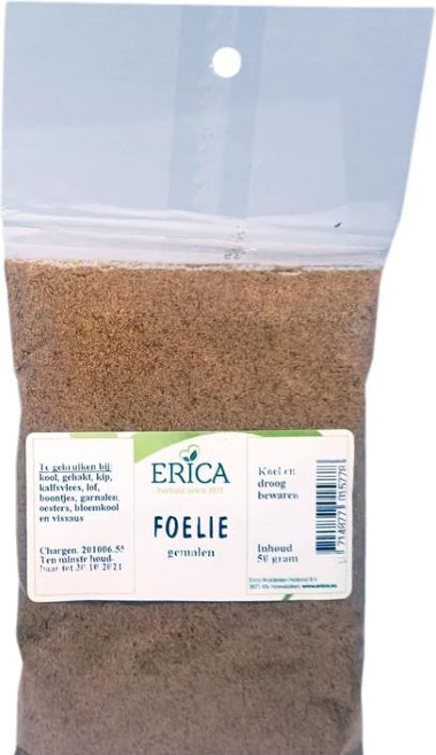 ERICA Spice Bags | Mace Ground 50 G