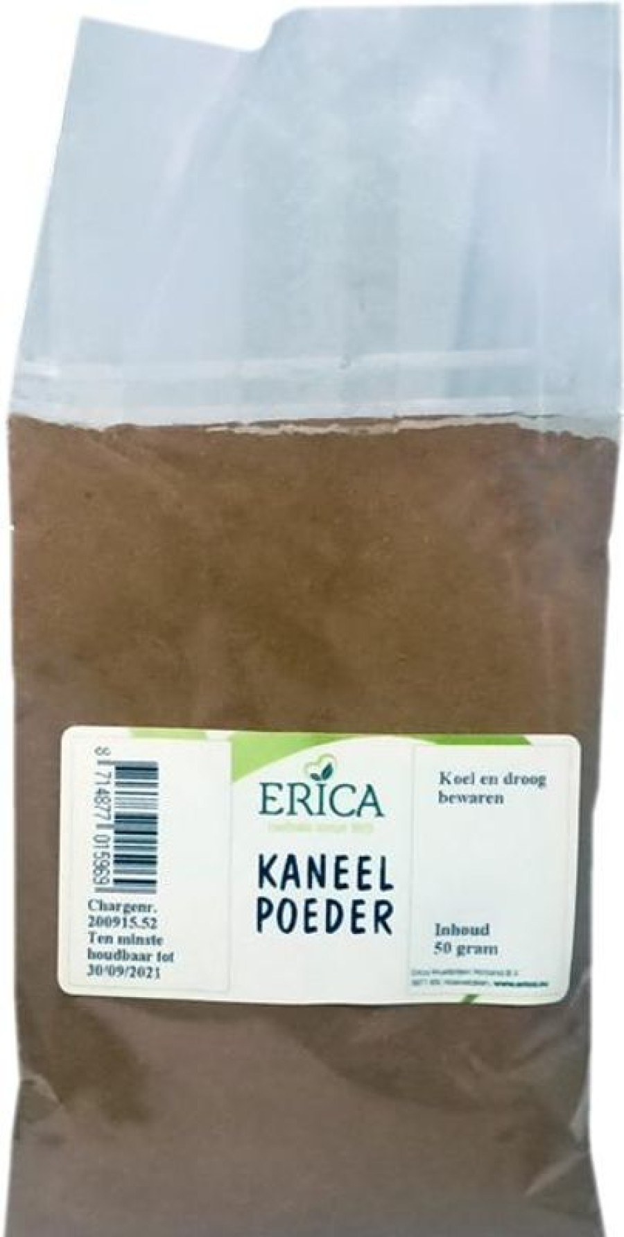 ERICA Spice Bags | Cinnamon Ground 50 G