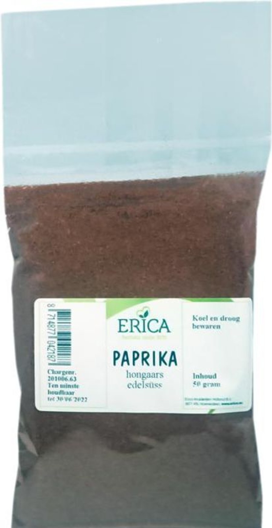 ERICA Spice Bags | Paprika Hungarian (Edelsuss) 50 G