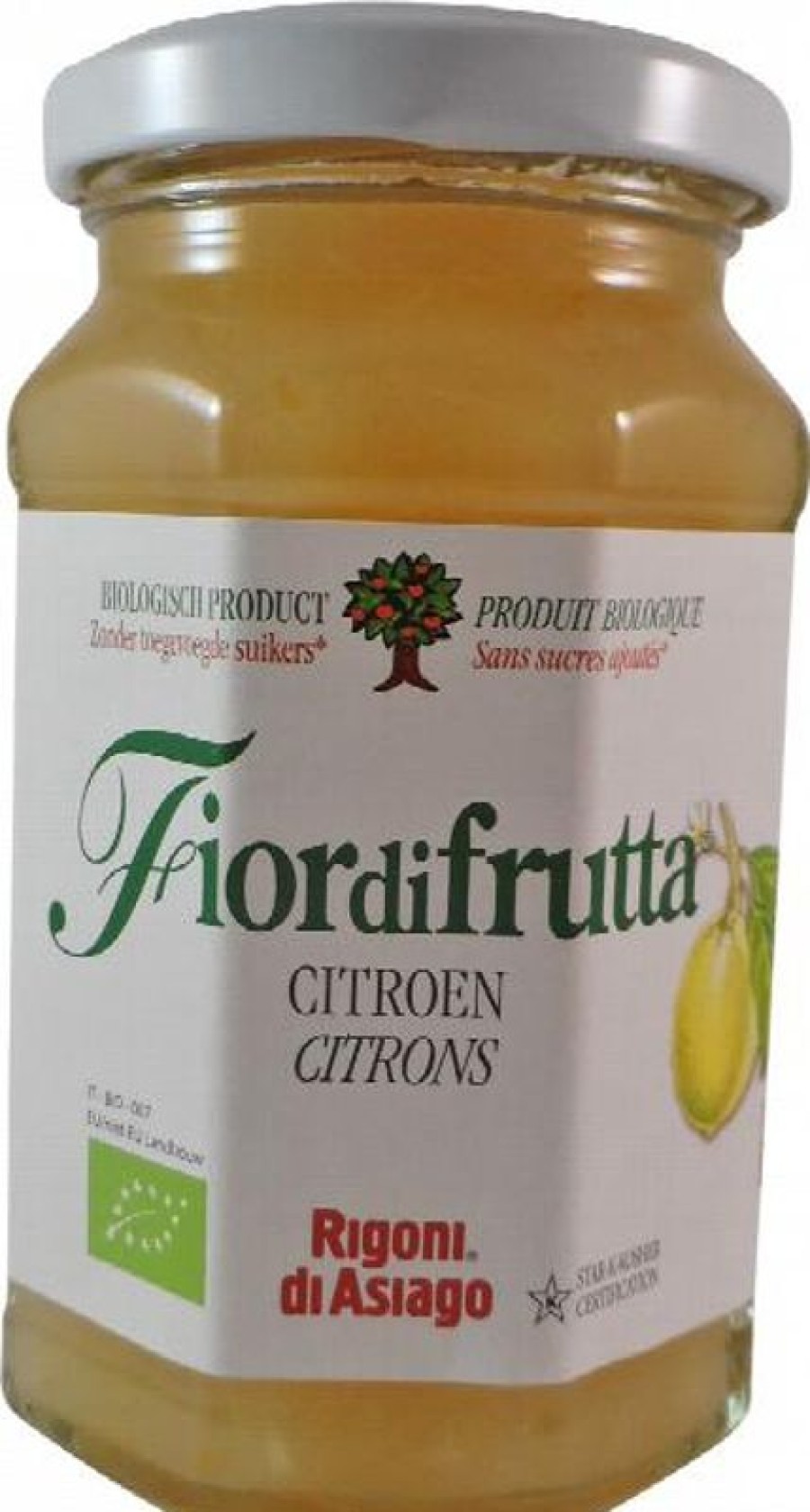 erica Sugar-free | Fiordifrutta Fruit Topping Lemon 260 Grams