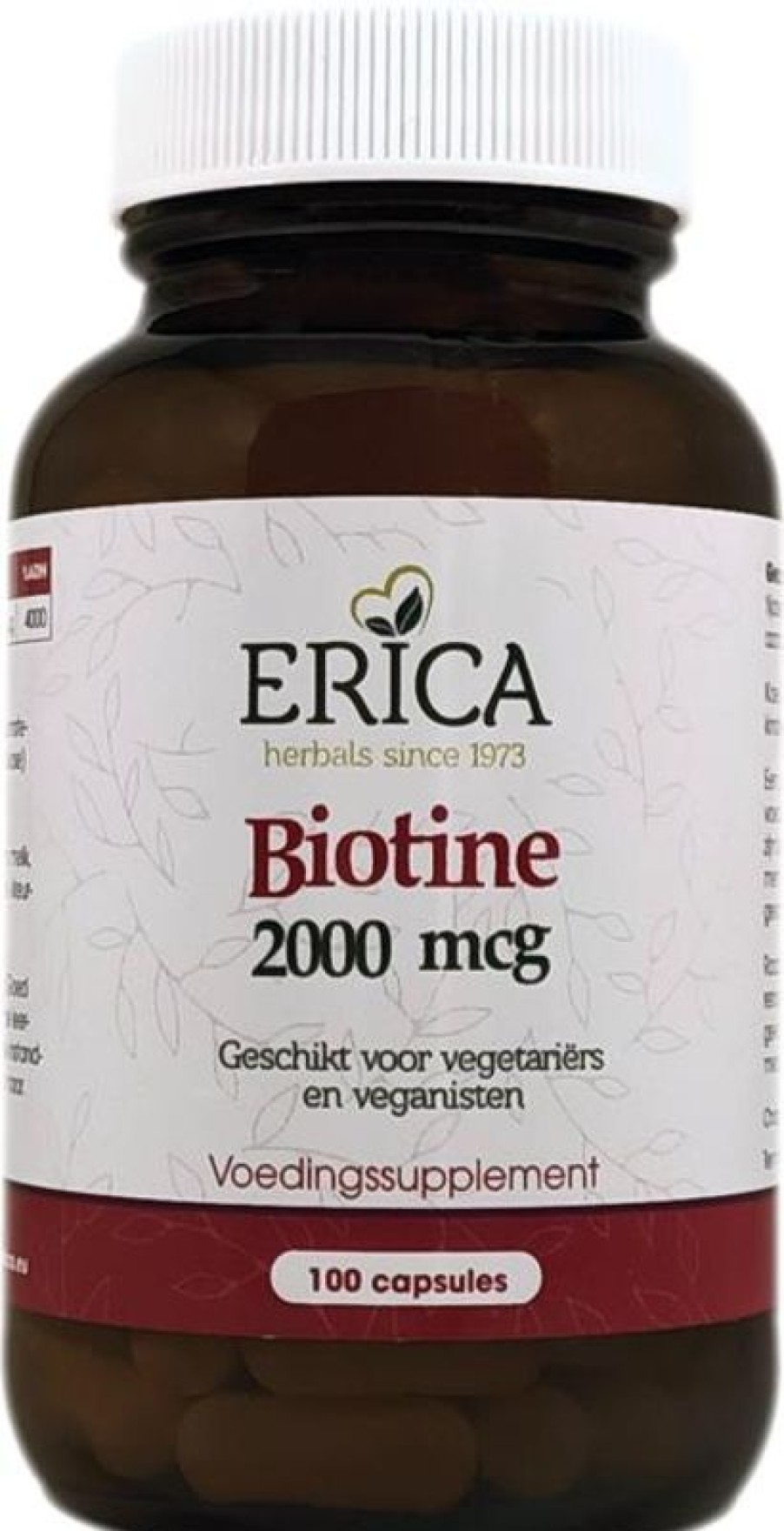 ERICA Vitamin B | Biotin 2000 Mcg 100 Caps