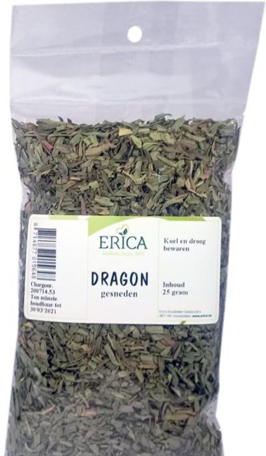 ERICA Spice Bags | Tarragon Sliced 25 G