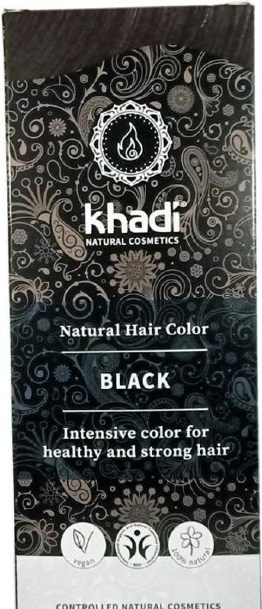 KHADI Hair ing | Natural-Haircolor Black 100 Grams