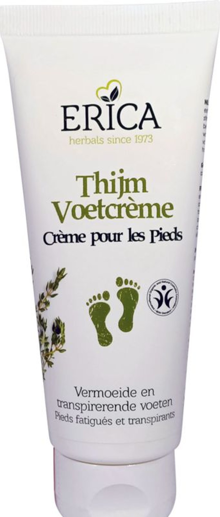 ERICA Foot care | Thyme Foot Cream Tube 100 Ml