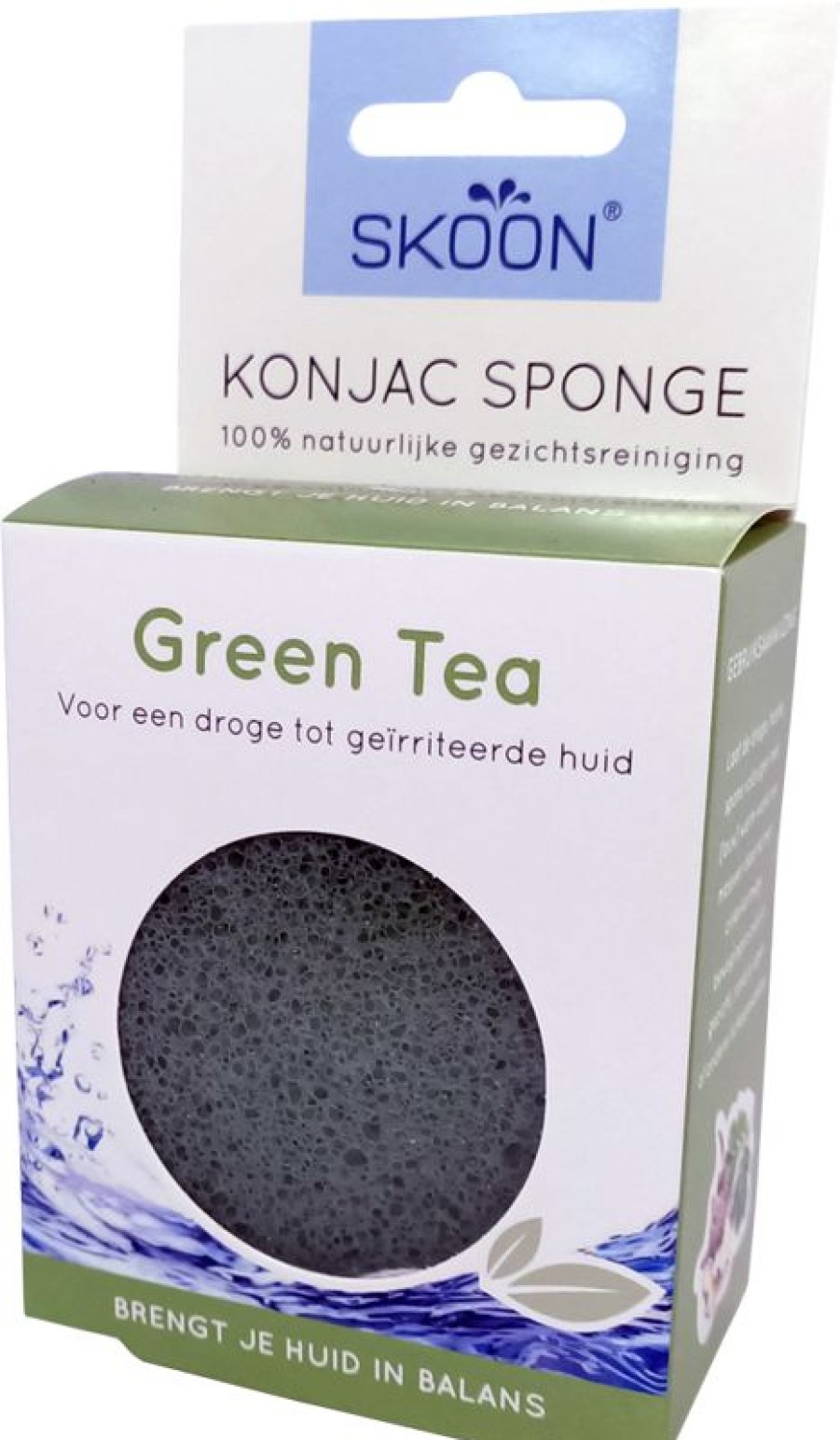 erica Accessories | Clean Konjac Sponge Green Tea 1S