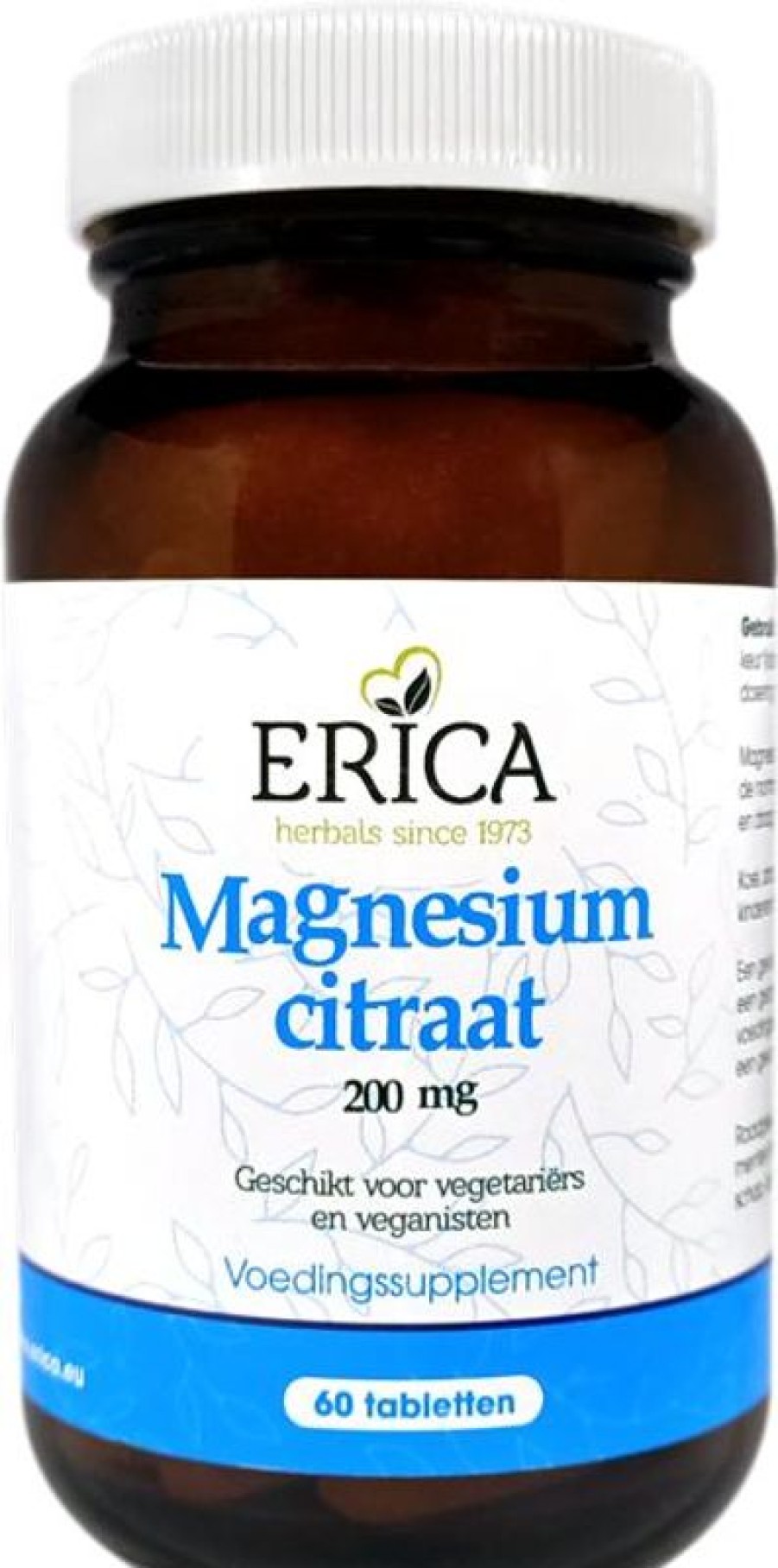 ERICA To move | Magnesium Citrate 200 Mg 60 Tbl