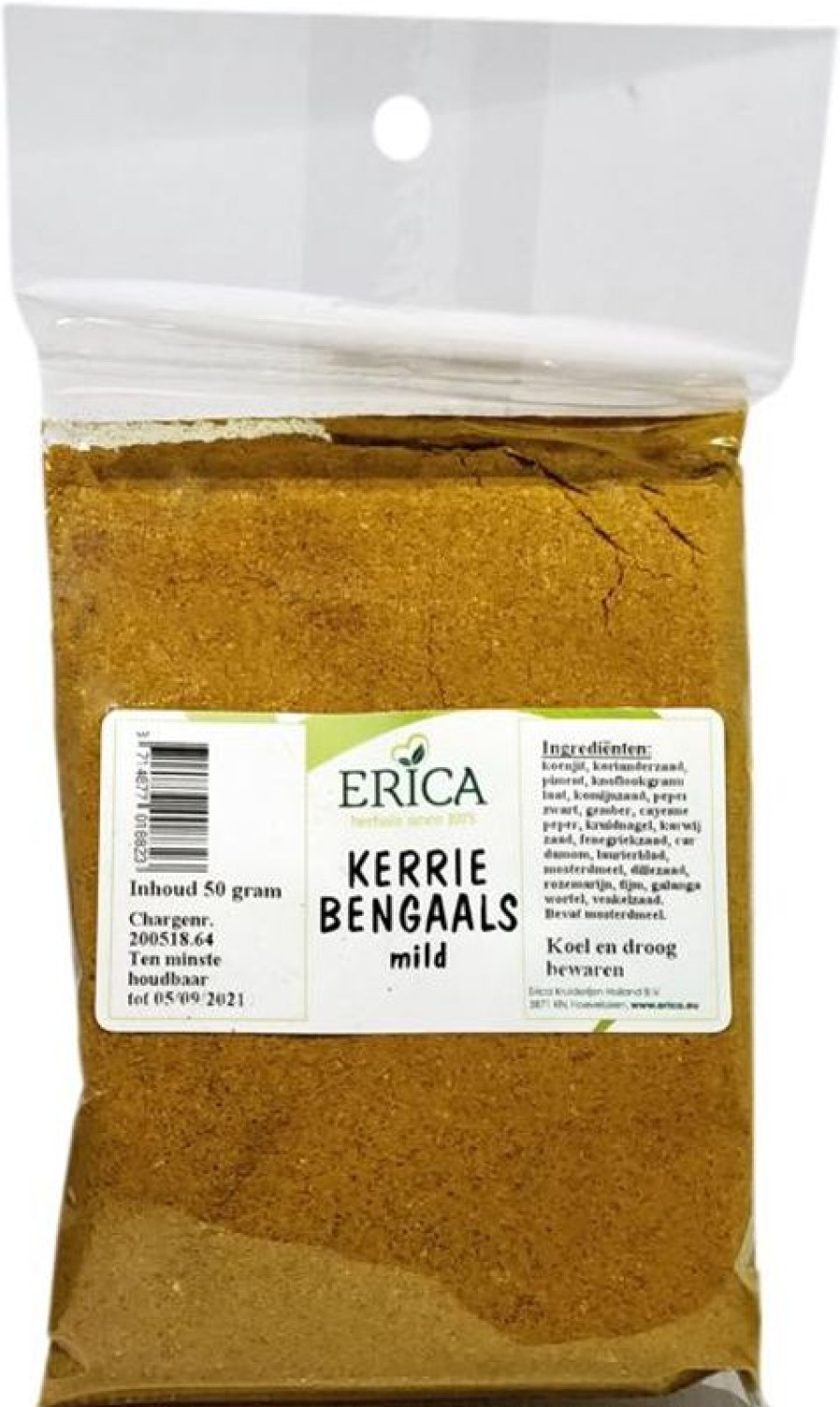 ERICA Spice Bags | Curry Bengali 50 G