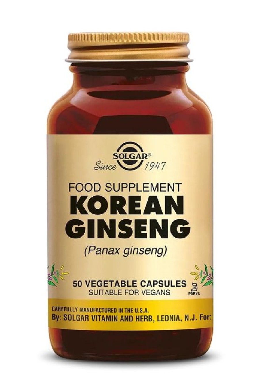 SOLGAR Energy | Solgar Ginseng (Korean) F.P. 50Cap