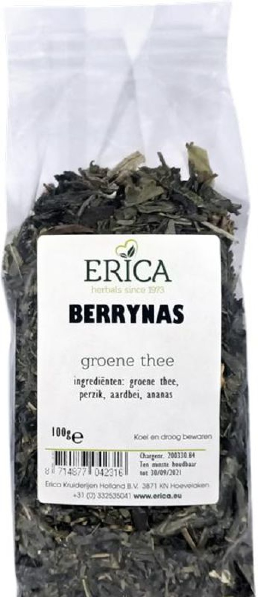 ERICA Green tea | Berrynas 100 G