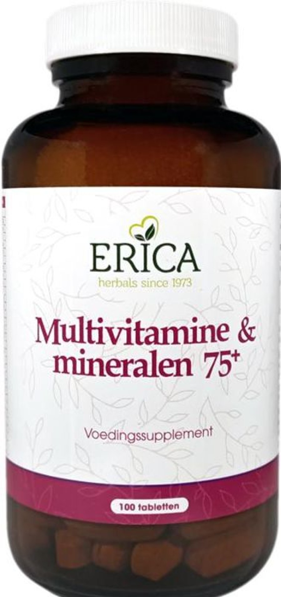 ERICA Multivitamins | Vitamins Minerals 75+ Tablets 100 Tablets