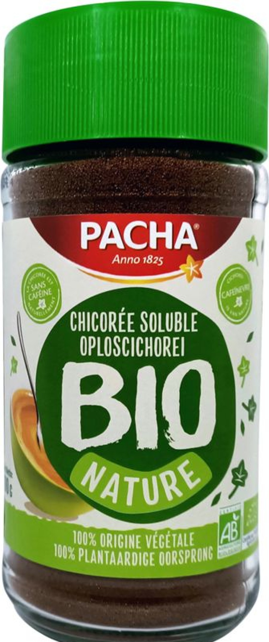 erica Drinks&Juices | Pacha Instant Chicory Instant Bio Nature 100 Grams