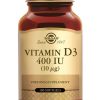 SOLGAR Vitamin D and E | Solgar Vit D 10Ug 400Ie 100Cap